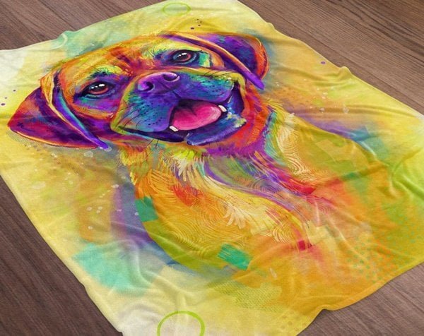 Puggle blanket