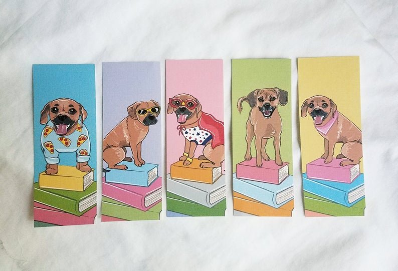 Puggle bookmarks