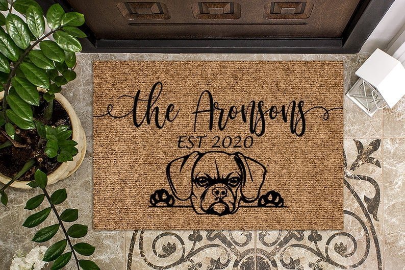 Puggle doormat