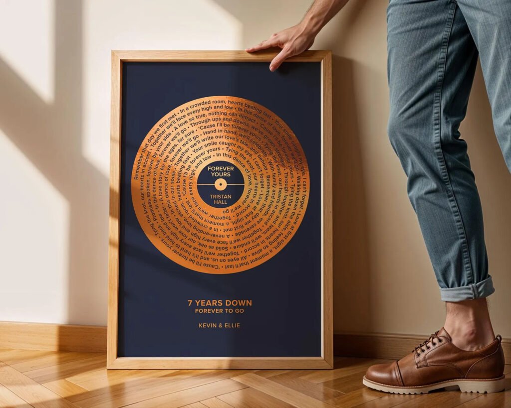 Custom Copper Foil Song Lyrics