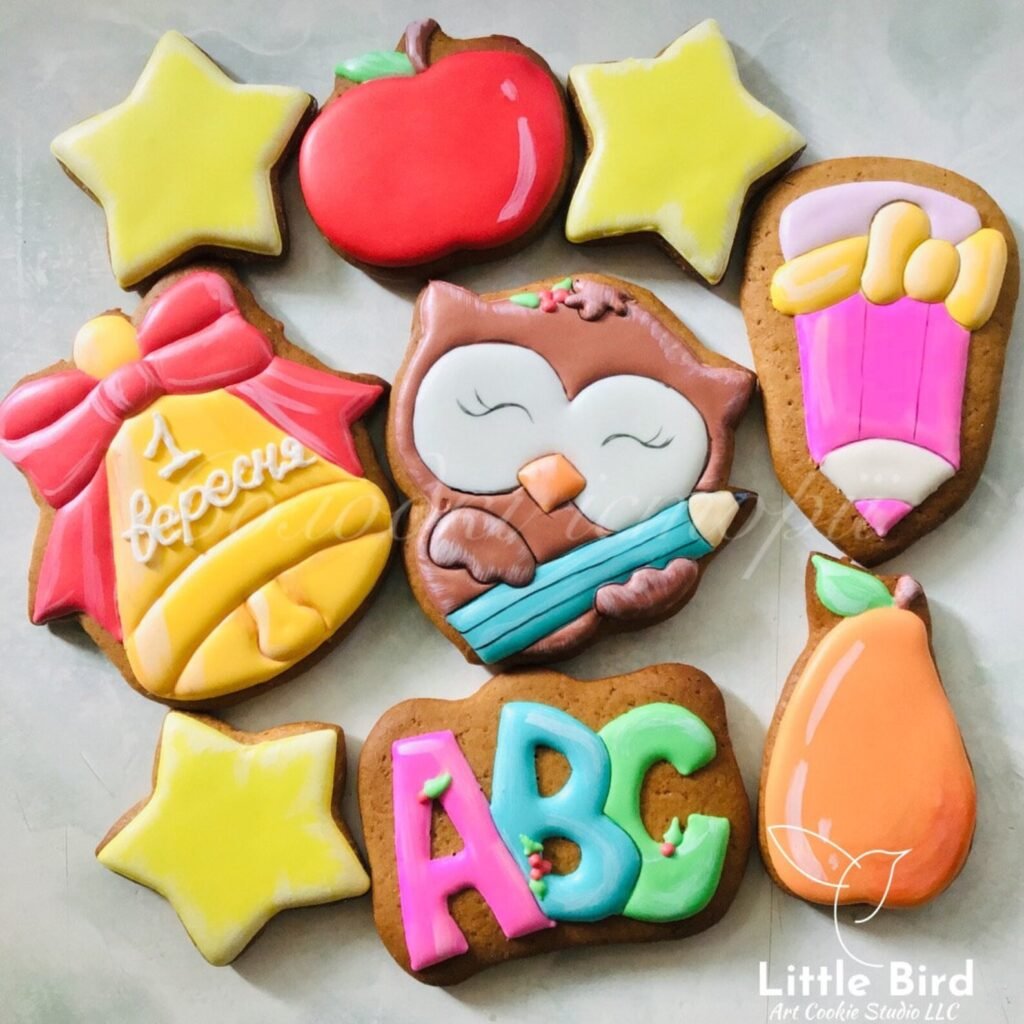 Back to school cookies