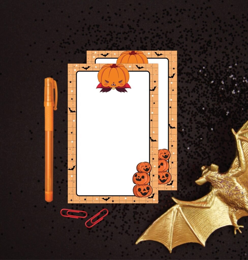 Halloween Notepad