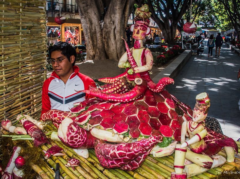 Radish Carving, Oaxaca