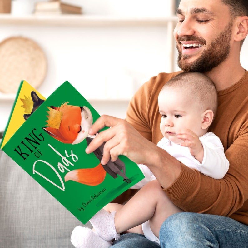 King Of Dads Personalised Book