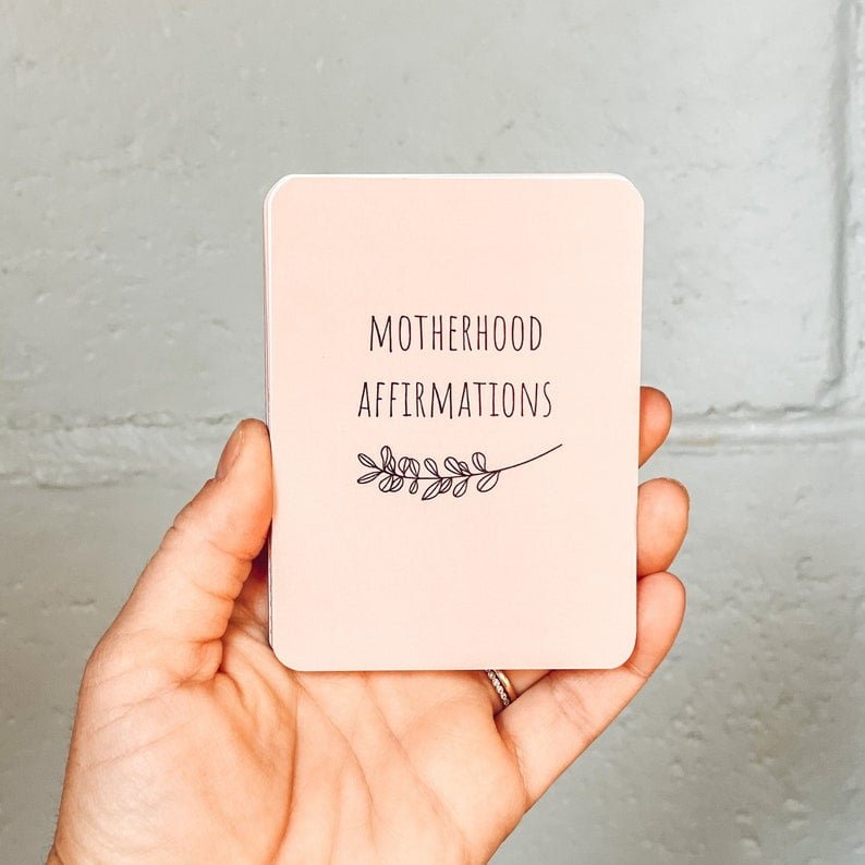 Motherhood Affirmation Cards Set