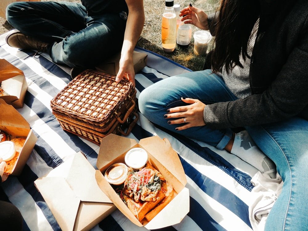 Romantic picnic