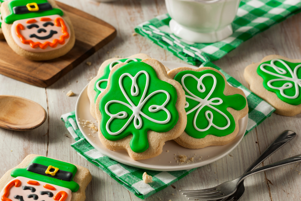 Shamrock cookies