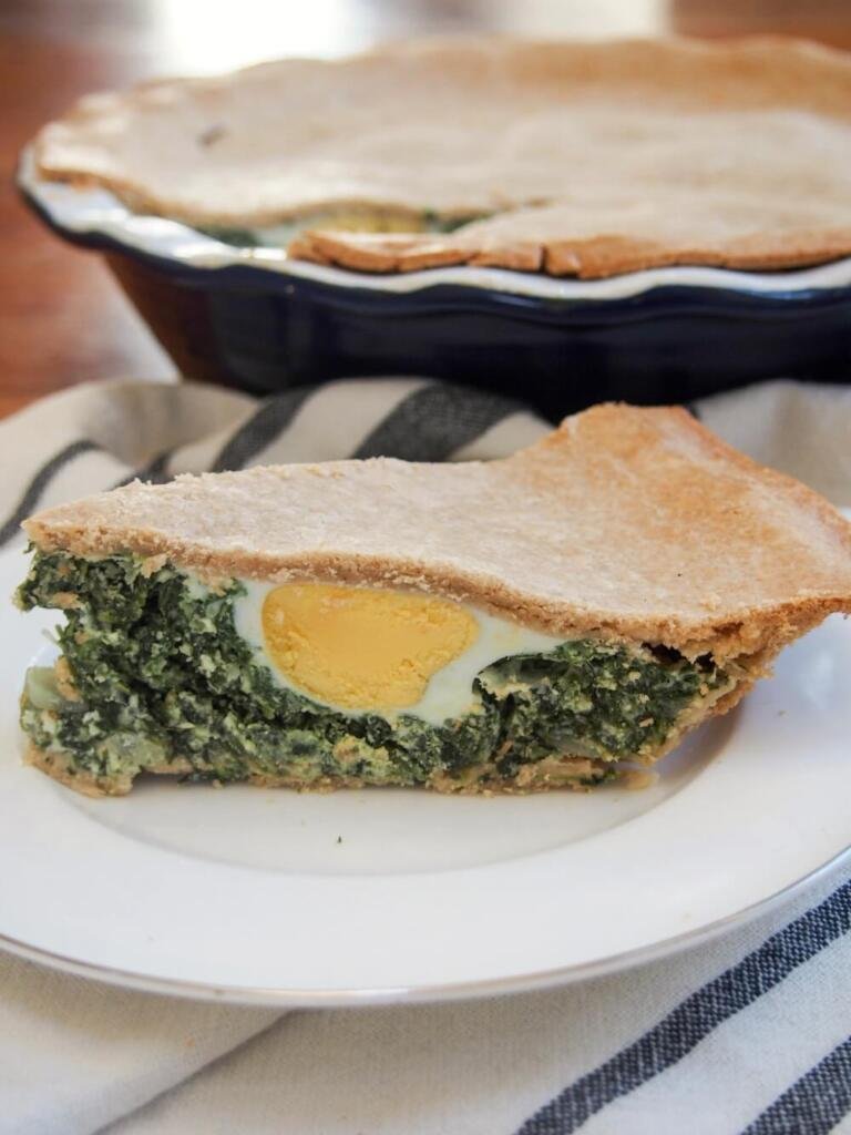 torta pascualina spinach ricotta pie