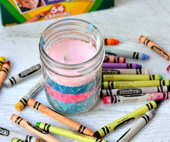 Crayon Candle