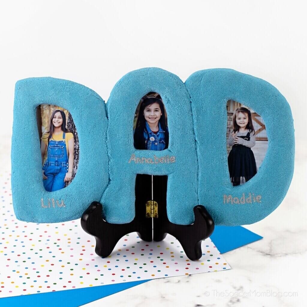 DAD Salt Dough Frame