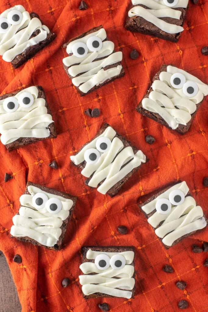 mummy brownies