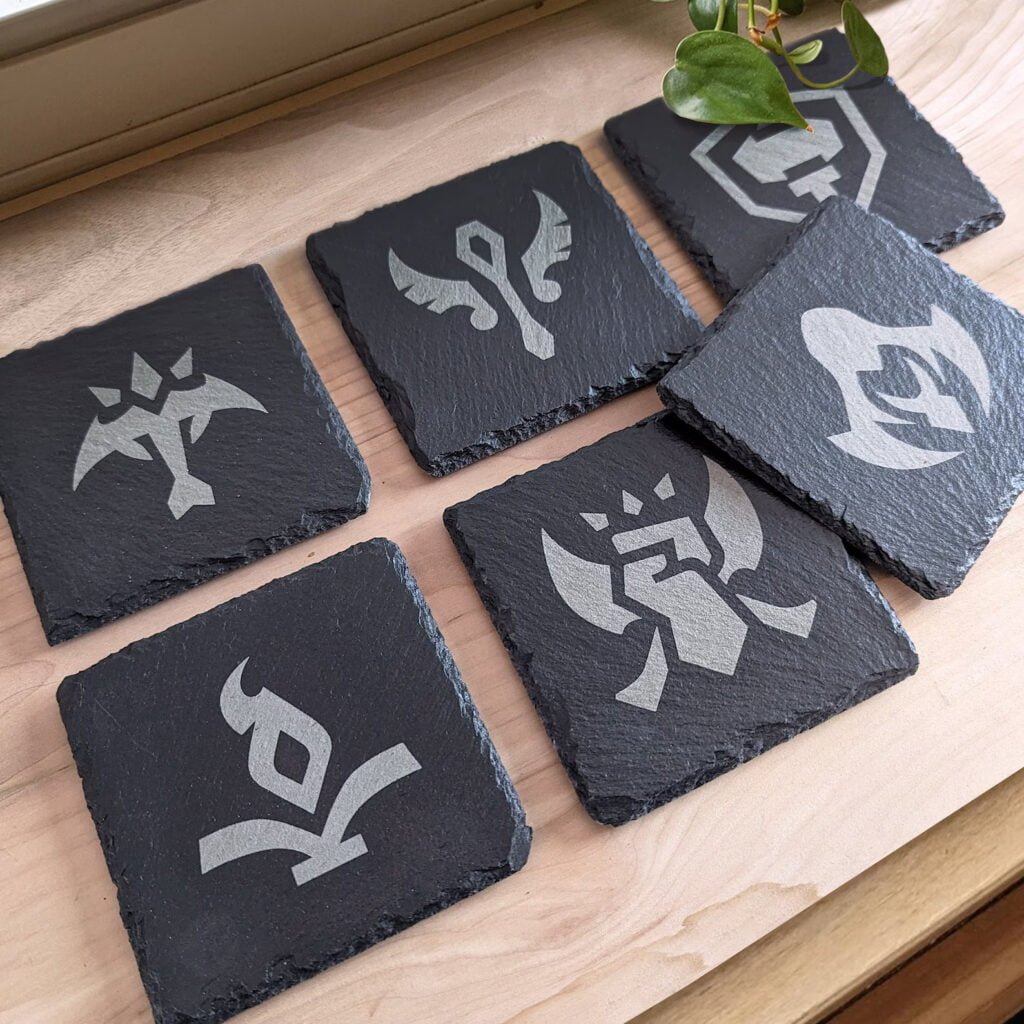 League of Legends Champions Slate Coasters