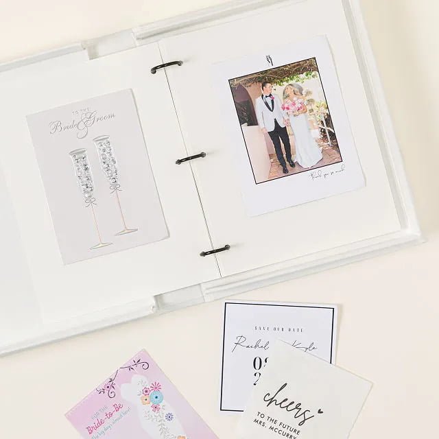 Coffee Table Wedding Photo & Memento Album