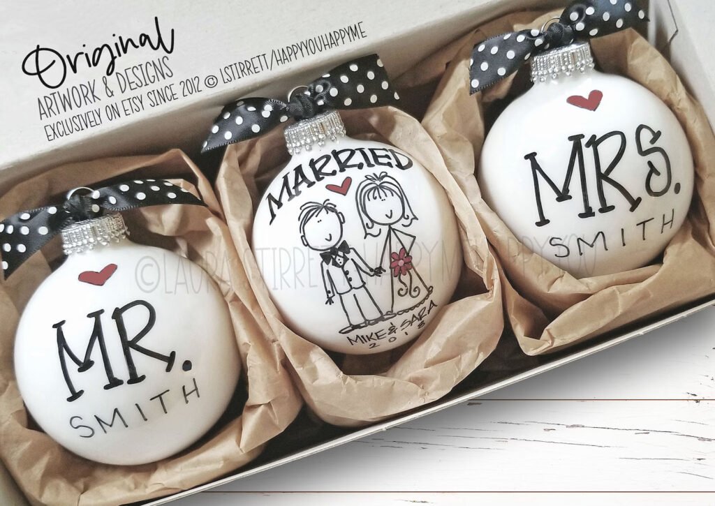 Mr&Mrs Ornament