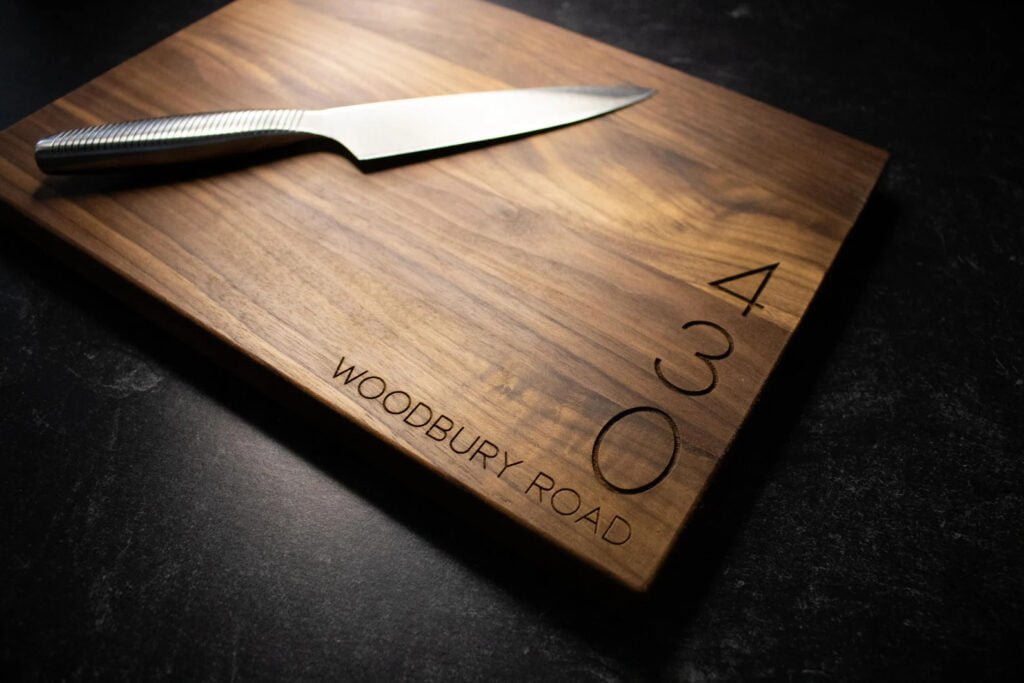 Personalized Wood Cutting Board