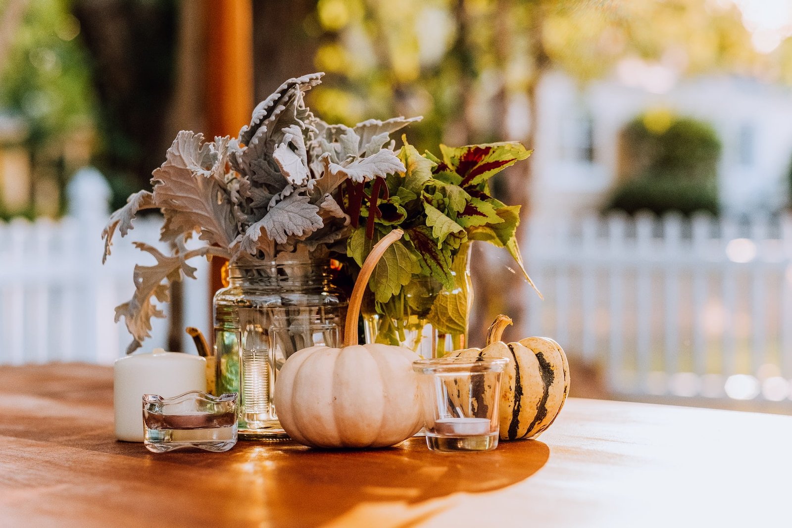 Fall table decor