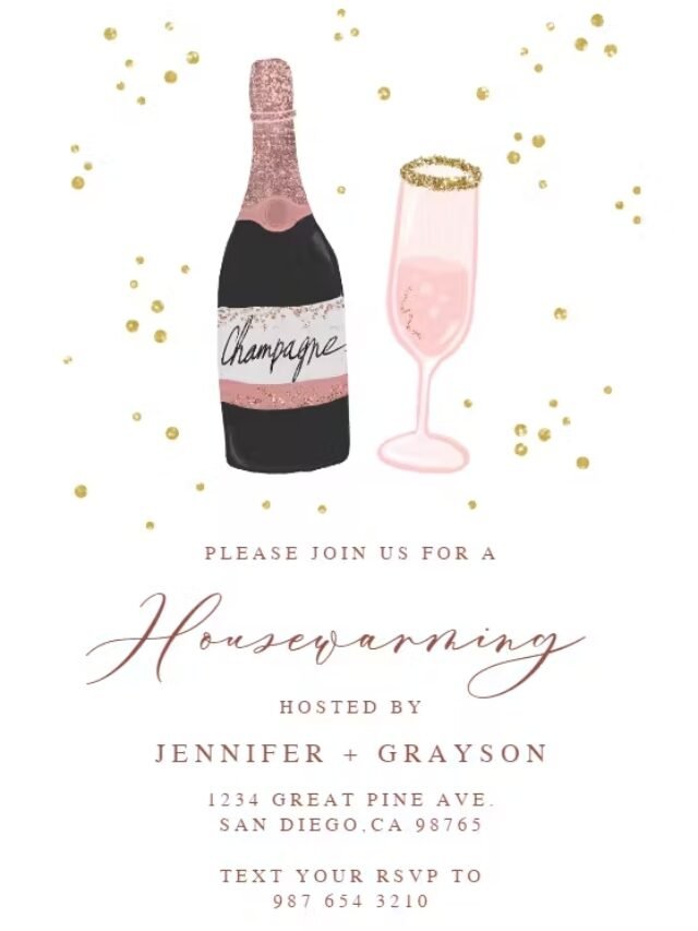 Housewarming Party Invitation Ideas