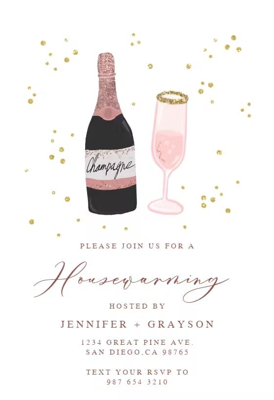 housewarming invitation template