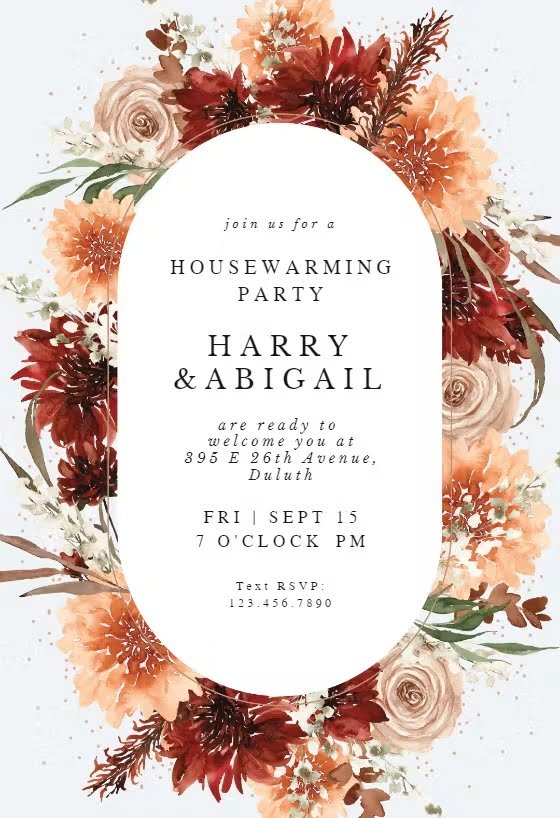 housewarming invitation template