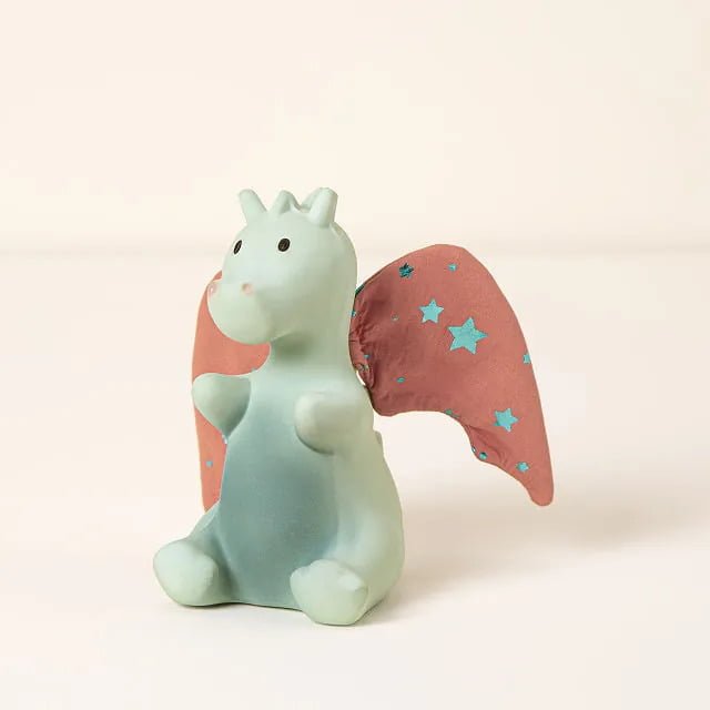 Crinkle Wings Natural Teething Dragon