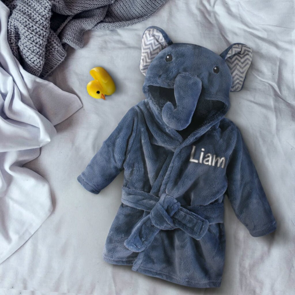 Elephant Robe for Baby Boys