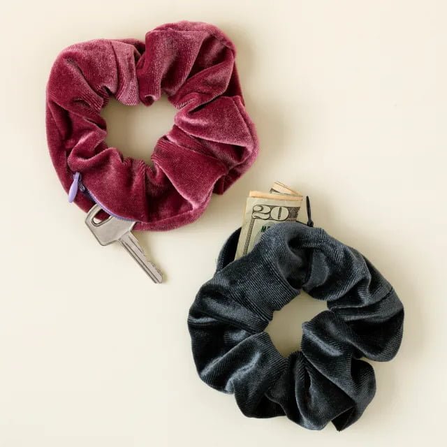 Hidden Pocket Scrunchies