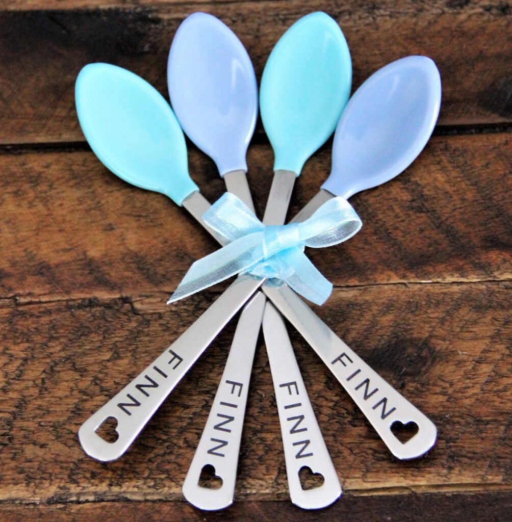 Personalized Baby Boy Spoons