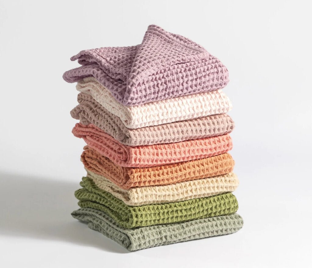 Waffle Baby Blankets