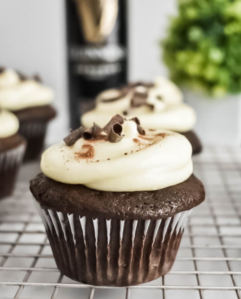 Chocolate Guinness Cupcakes