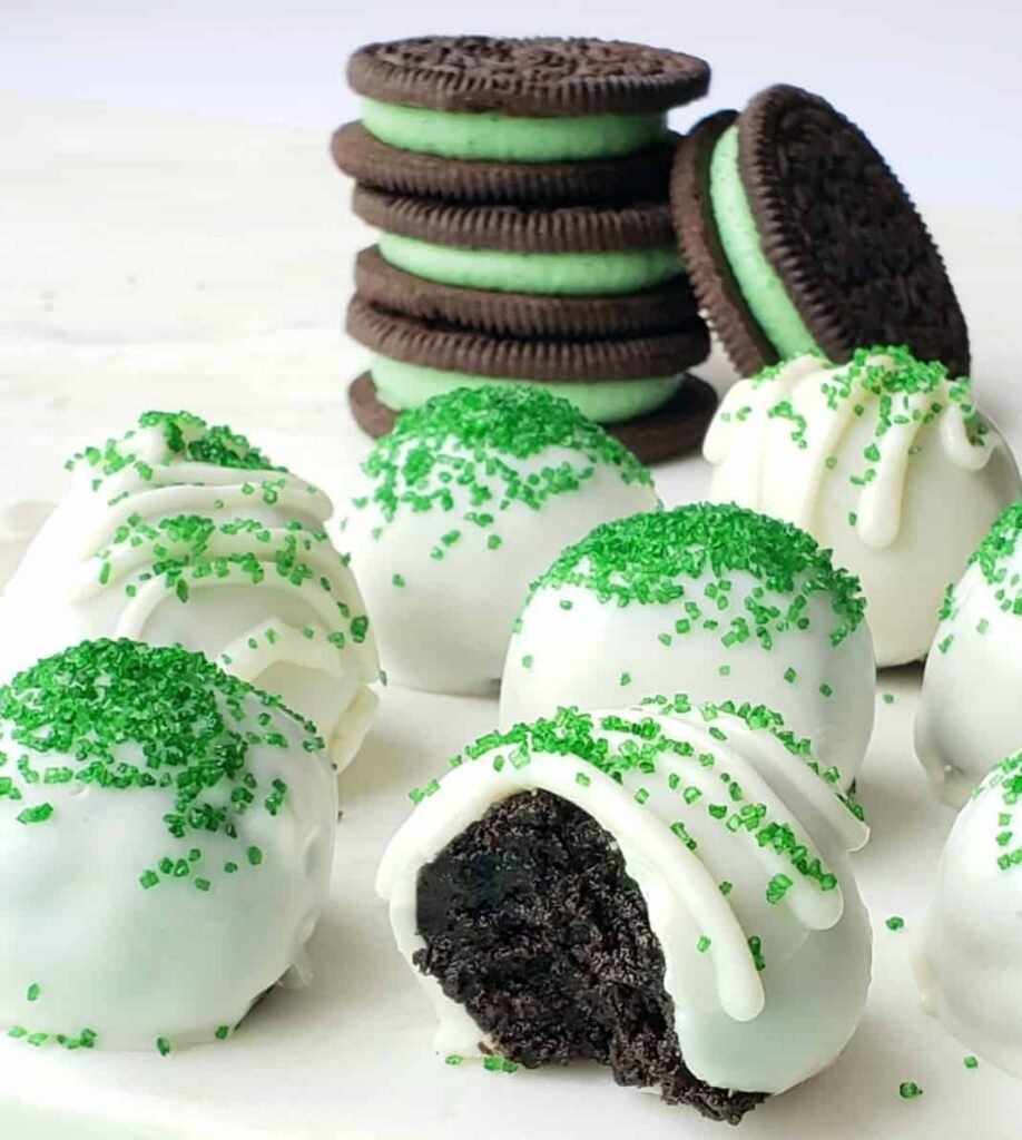 Oreo Mint Truffles