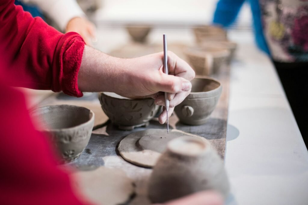 Pottery class