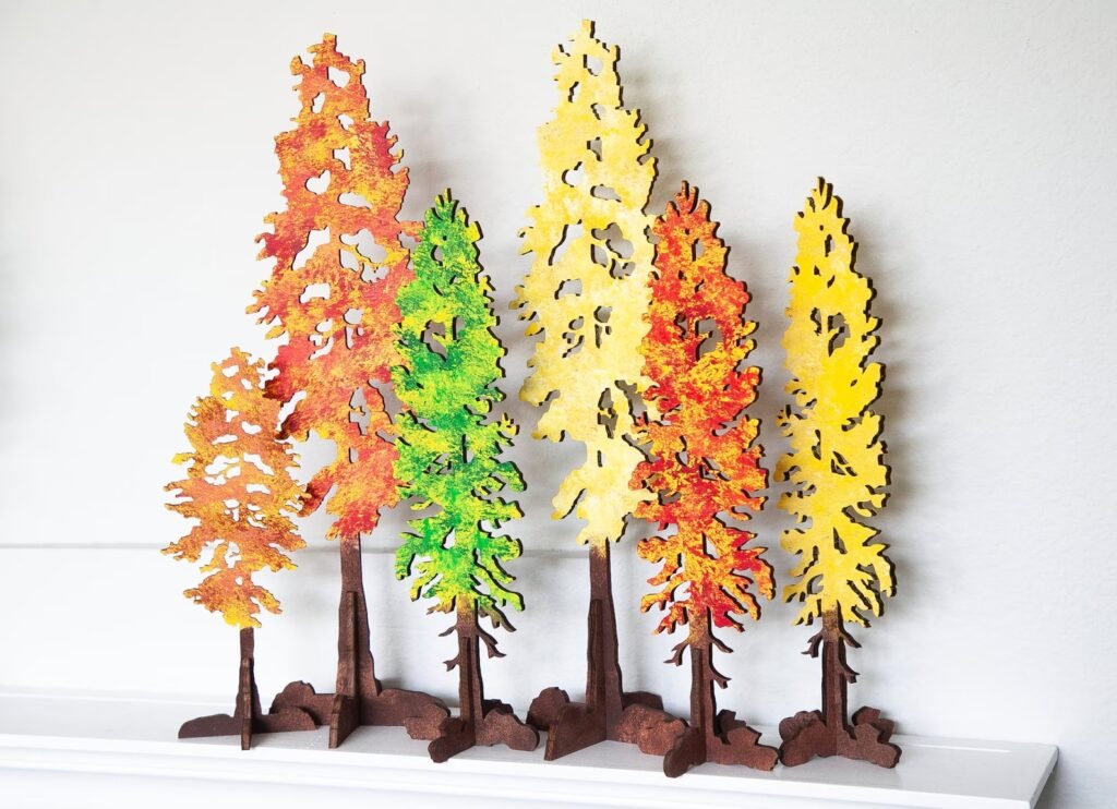 Decorative Wooden Trees