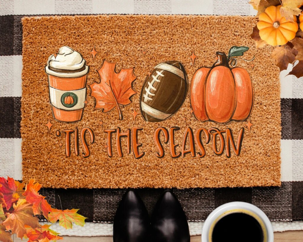 Fall door mat
