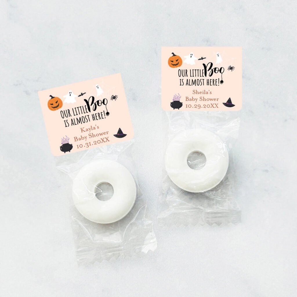 Halloween Baby Shower Favors 