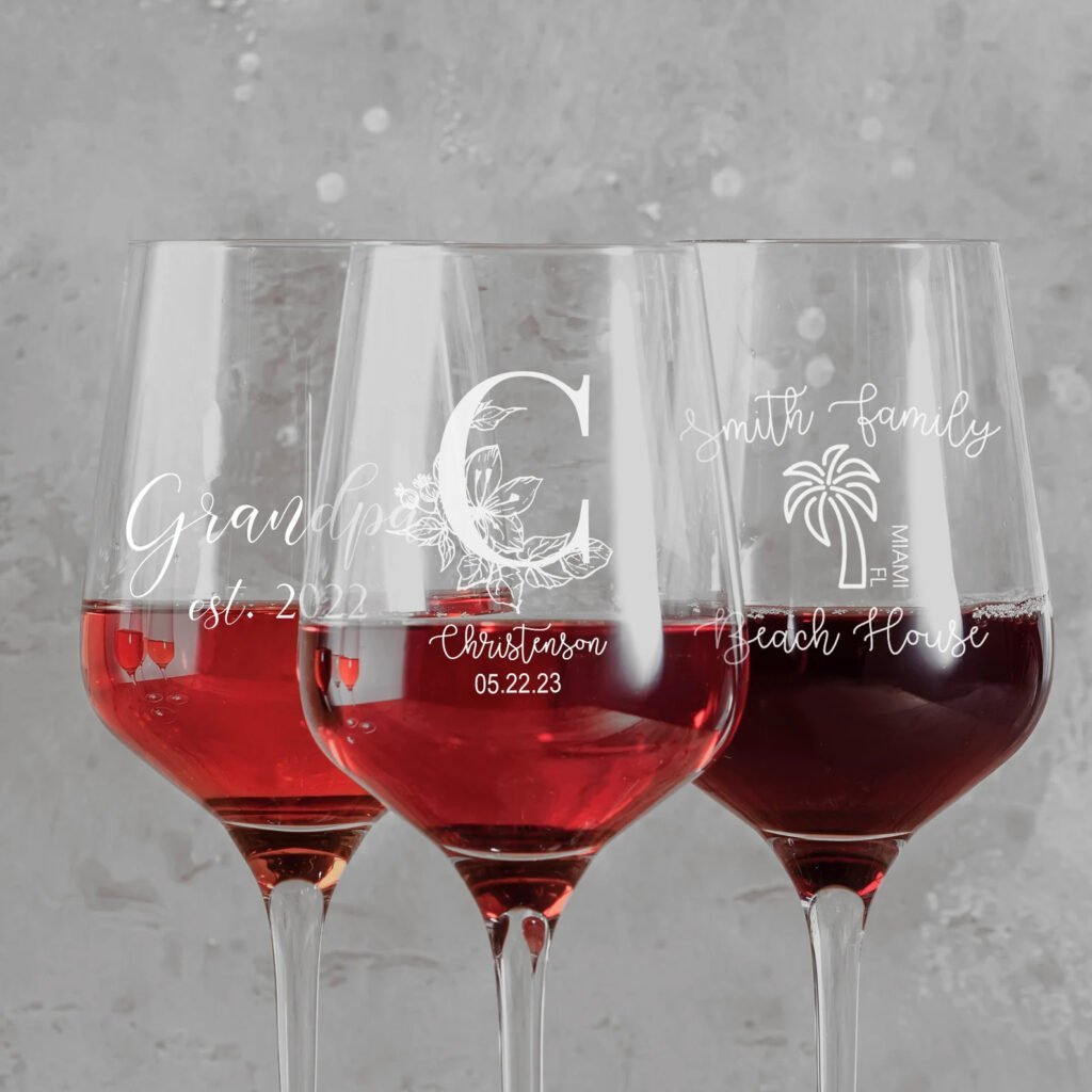 Personalized Wine Glass