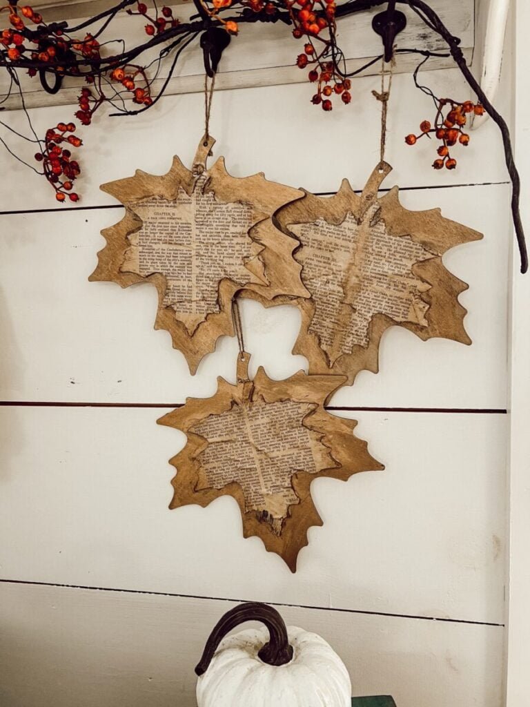 Book Leaf Craft