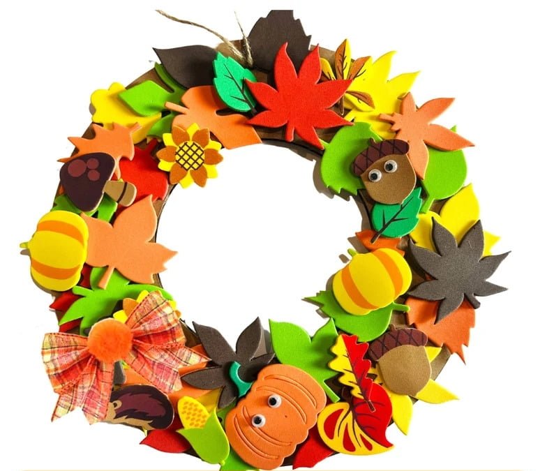 Fall Wreath DIY Kit