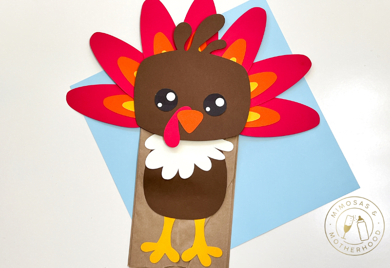 Paper Bag Turkey Craft for Kids