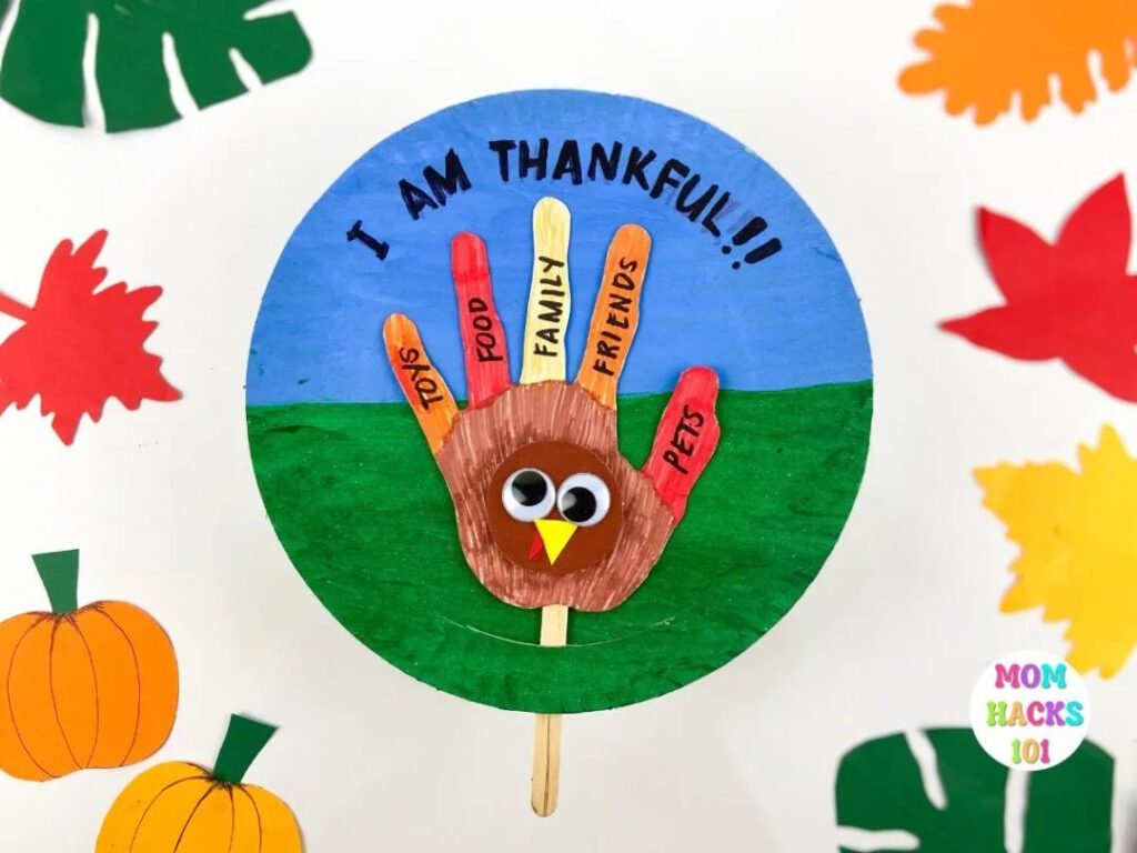 Thankful Turkey Handprint