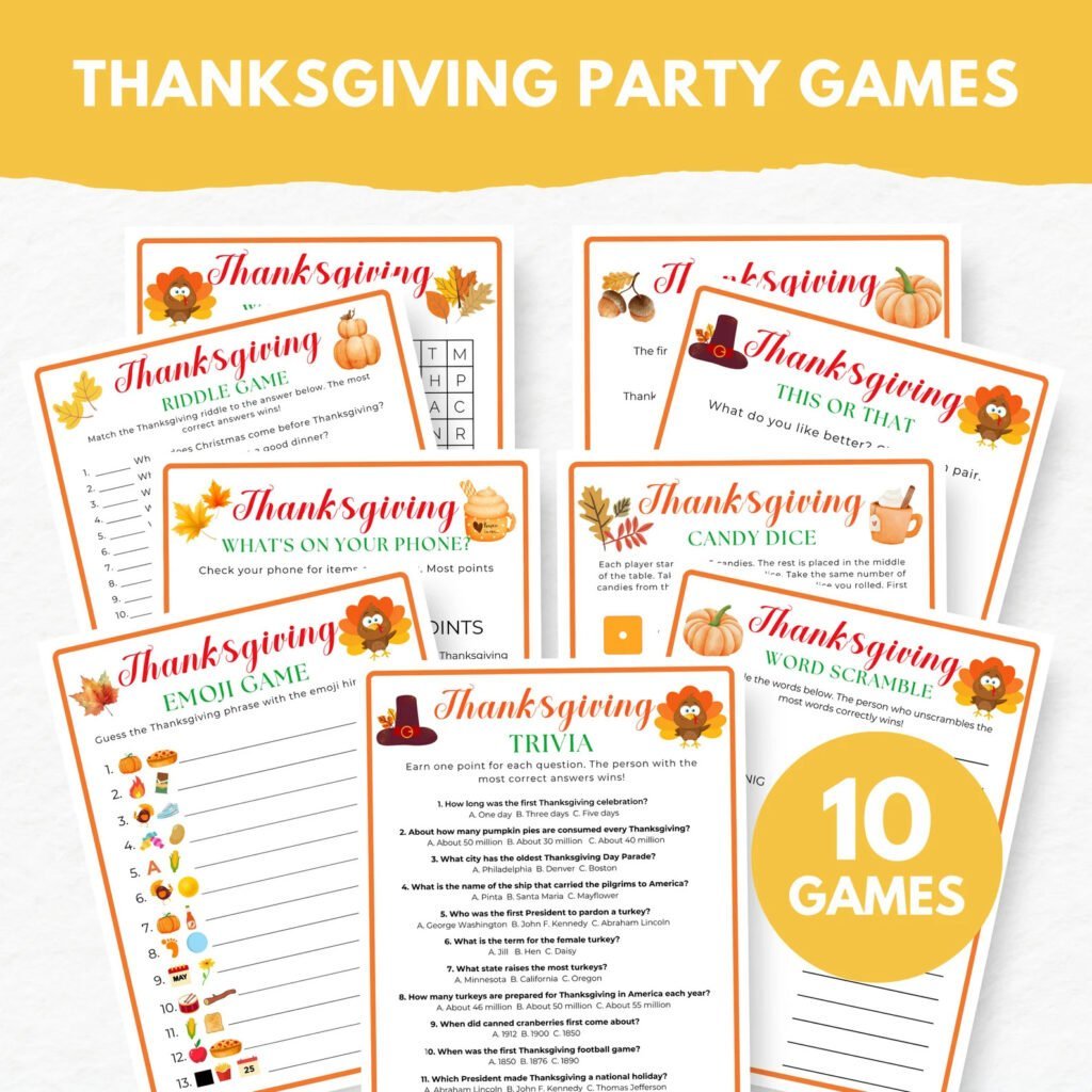 Thanksgiving Game Bundle