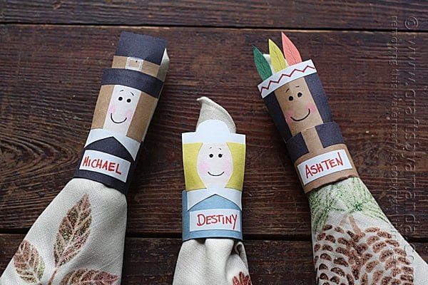 Thanksgiving Napkin Rings