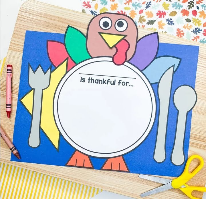 Thanksgiving Placemat Craft Kit