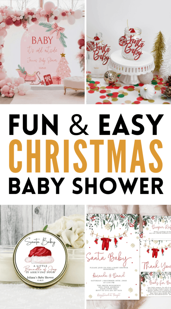 Christmas Baby Shower Ideas