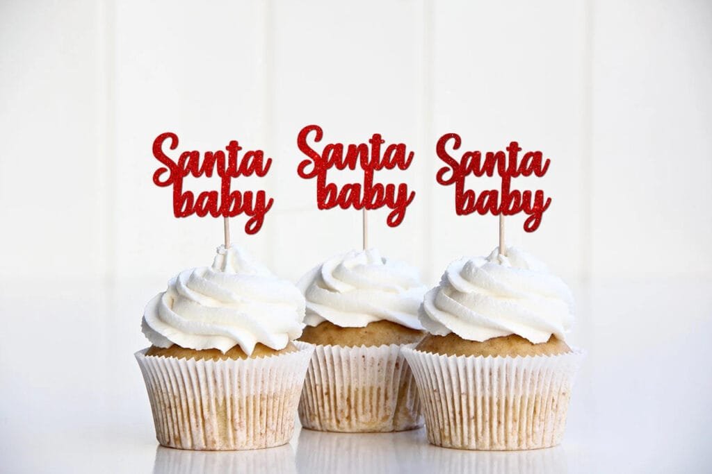 Santa Baby Shower decoration