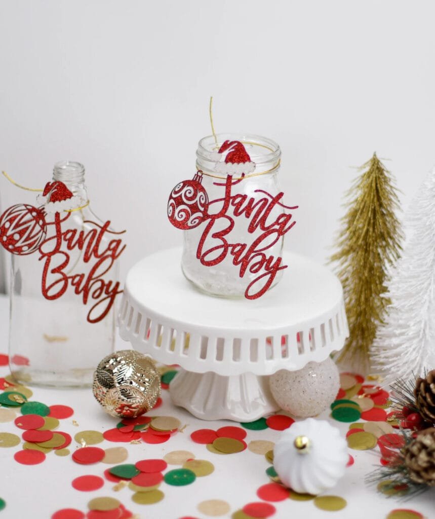 Santa Baby Shower decoration