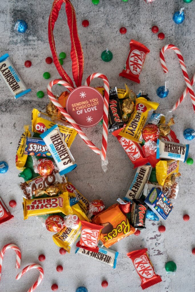 Candy Wreath