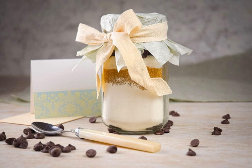 Chocolate Chip Cookie Mix in a Jar