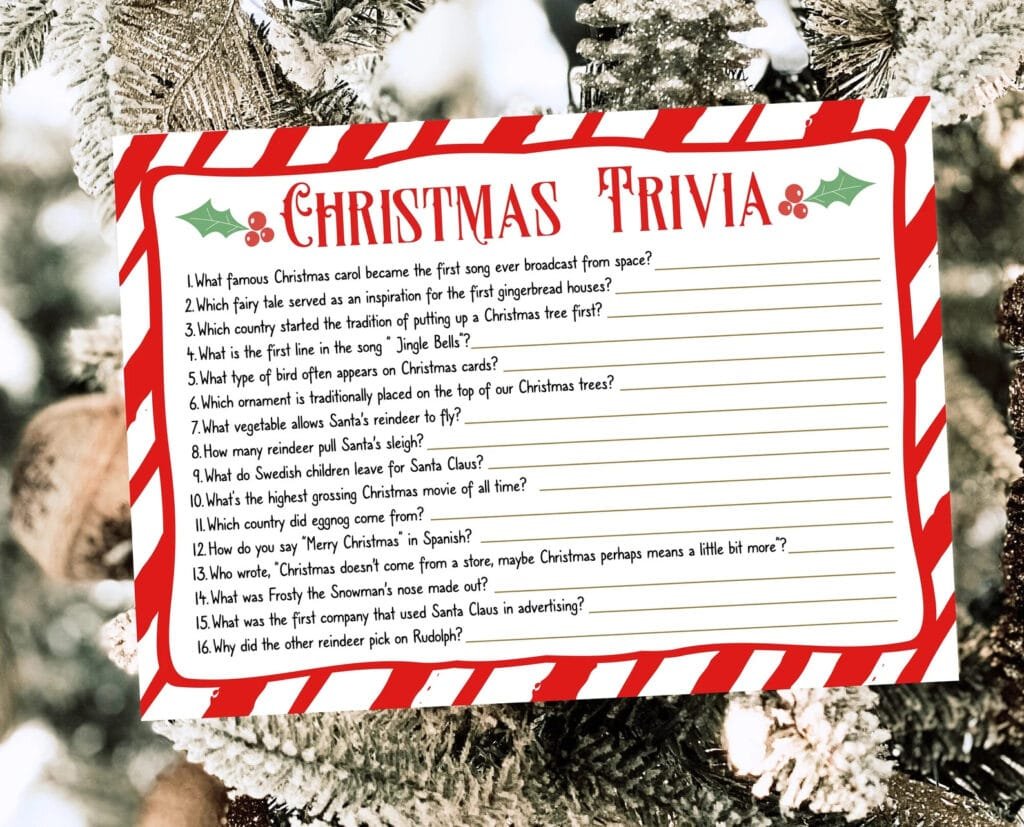 Holiday Trivia