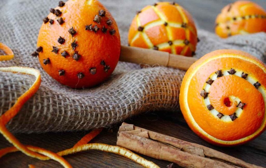 Orange Clove Pomanders