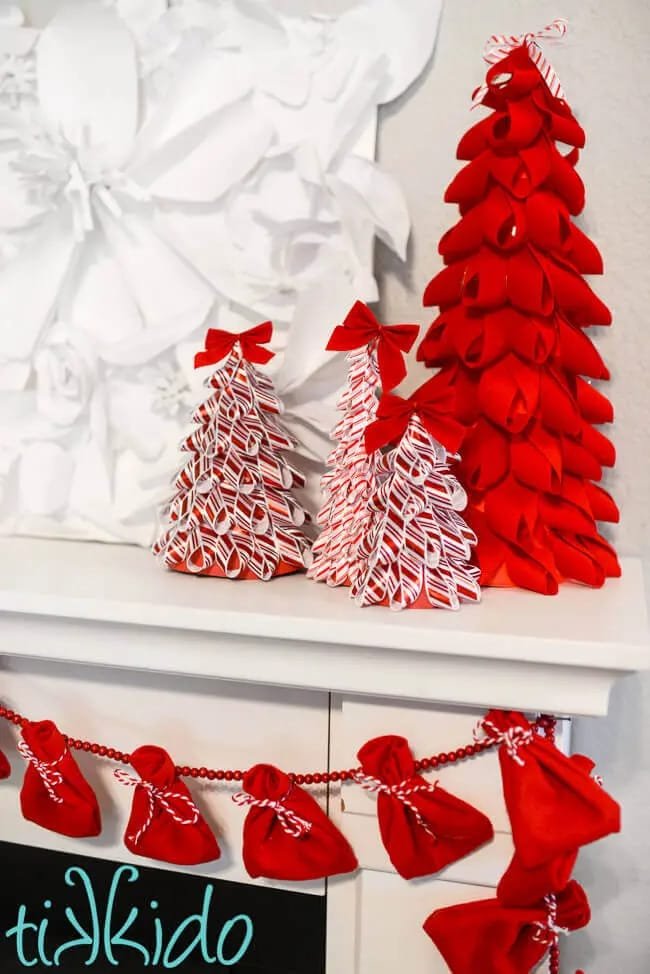 Ribbon Christmas Trees